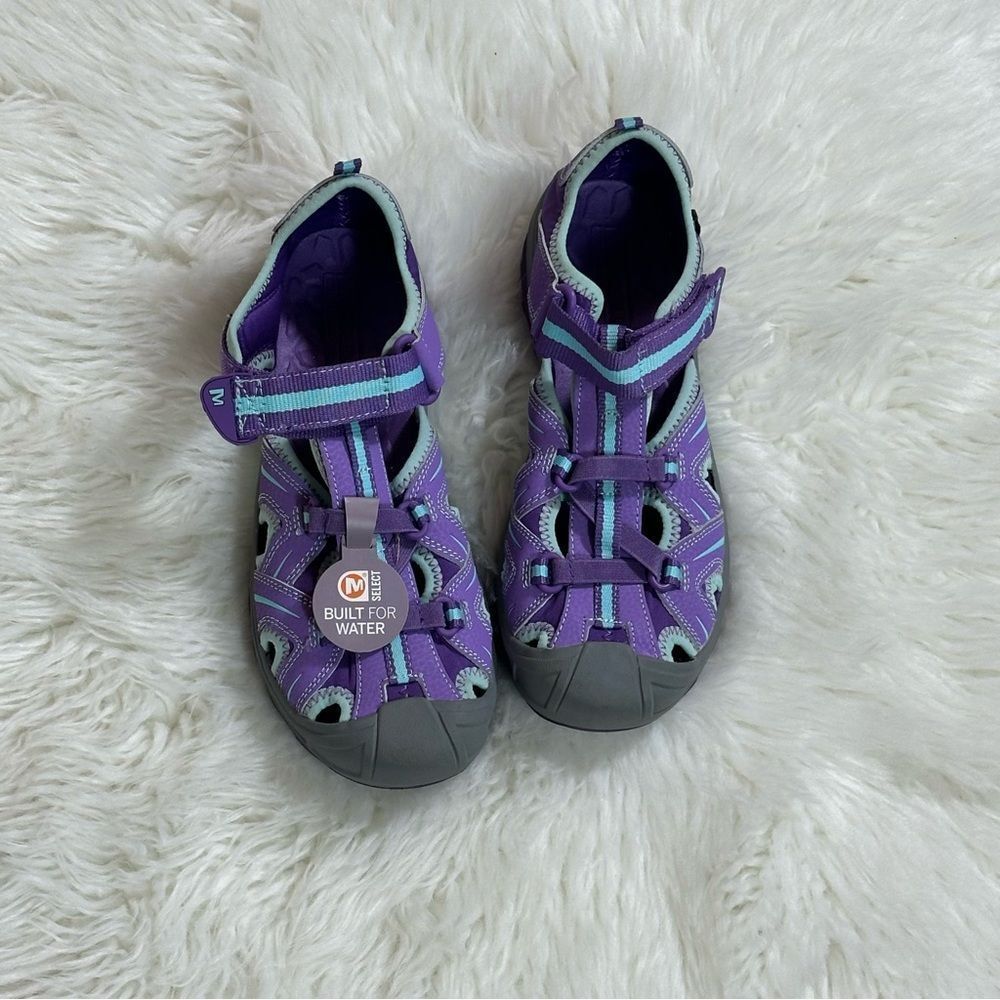 Merrell Kids' Purple hidro hiking waterproof
